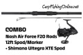 Combo Nash Air Force F20 Rods 12ft Spod/Marker + Shimano Ultegra XTE Spod