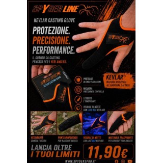 Advance Spyder Line Kevlar Casting Glove 