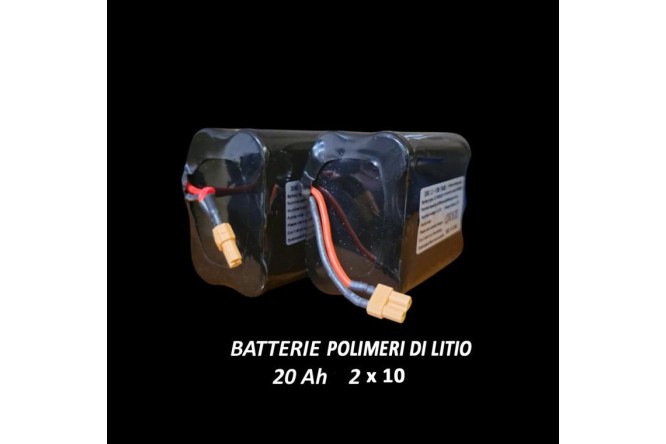 Manuowell Li-Ion 20 Ah per Barchino Assassin 