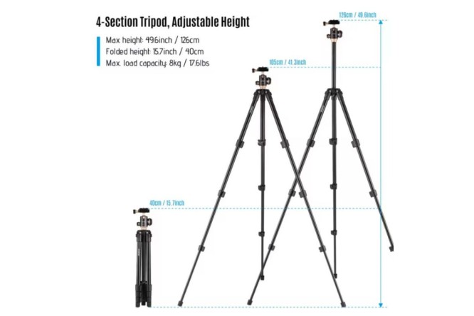 Manuowell Tripod 360 for Fishfinder