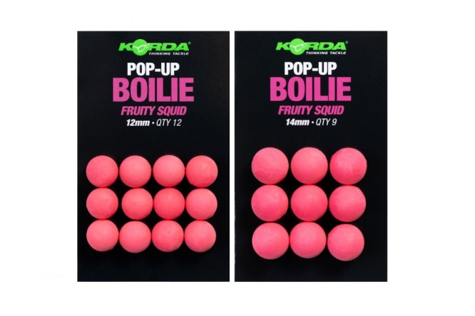 Korda - Pop Up Boilie Fruity Squid Pink
