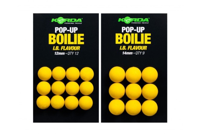 Korda - Pop Up Boilie IB Yellow