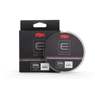 Spomb E Braid 0.26mm 35lb 200m White