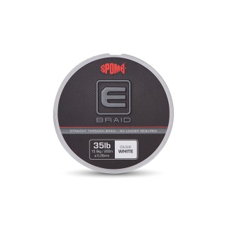  Spomb E Braid 0.26mm 35lb 200m White 2