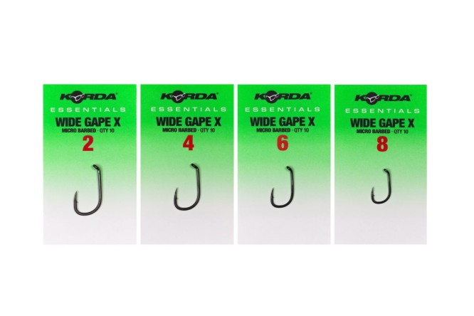 Korda - Essentials Wide Gape X | Barbed