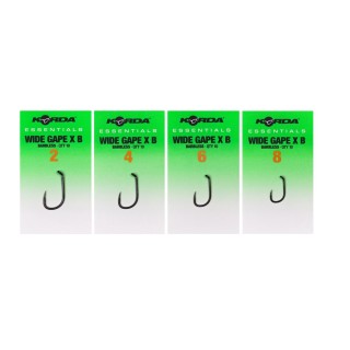 Korda - Essentials Wide Gape X | Barbless