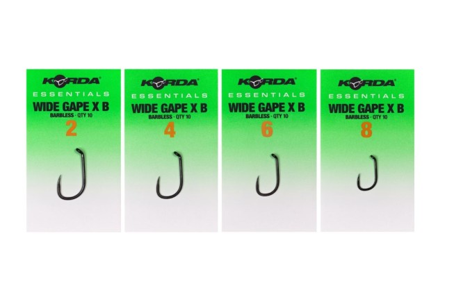 Korda - Essentials Wide Gape X | Barbless