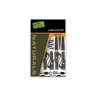 Fox Edges Naturals Lead Clip Kit 5pcs 2