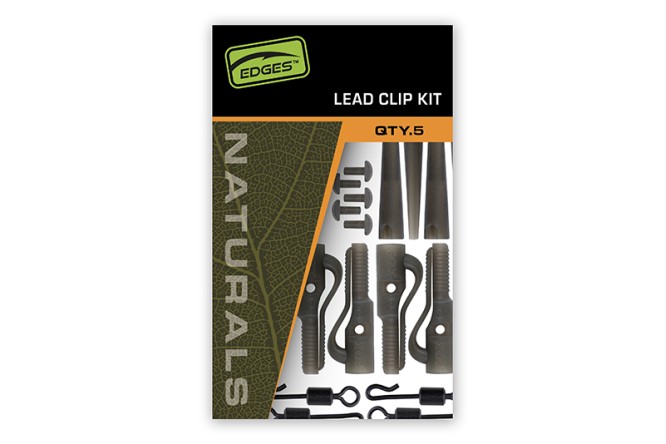 Fox Edges Naturals Lead Clip Kit 5pcs