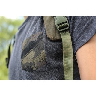 Faux Pocket Tee Charcoal 2