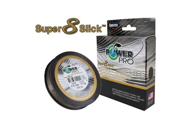 Power Pro Super 8 Slick Timber Brown - 0.28mm 275mt