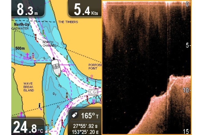Raymarine Dragonfly 5 PRO CTP DVS - Senza Carta