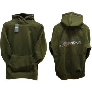 Korda TK Hoodie Dark Olive - Felpa con Cappuccio Team Korda 2
