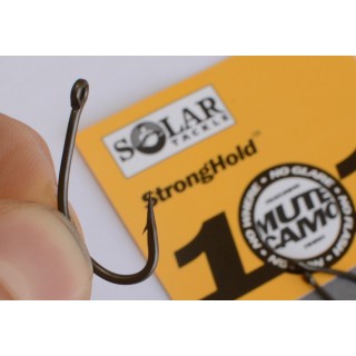 Solar Stronghold 101 - Solar Carp Fishing Hooks with Barbs