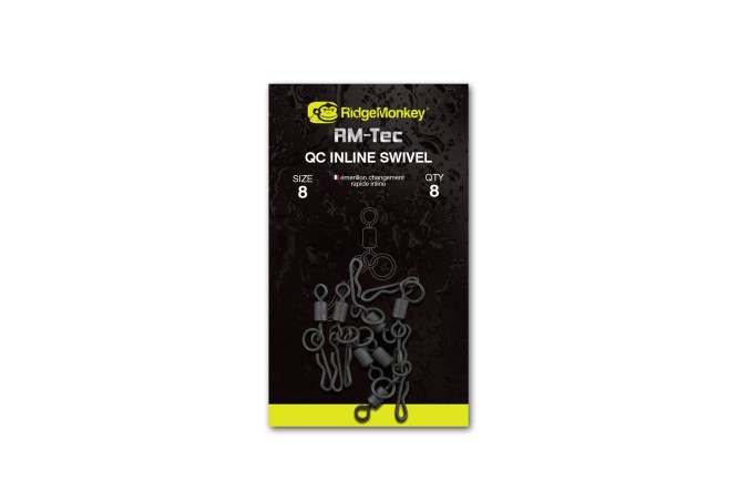 RidgeMonkey Quick Change Inline Swivel - Size 8
