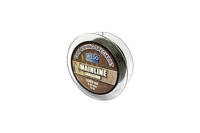 Asso Carp Fishing Specialist Mainline Abrasion 1000 mt