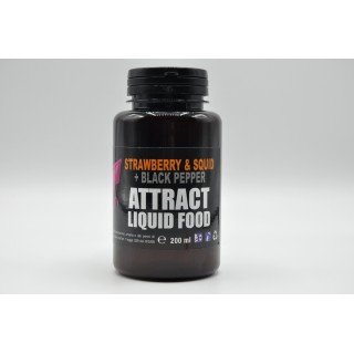 Karma Bait Attract Liquid Food Strawberry & Squid + Black Pepper