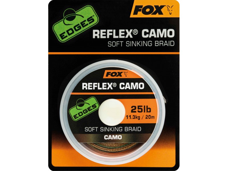 Fox edges Camotex DARK CAMO Soft 20m I TERMINALI CARPA i terminali Rig i terminali materiale 