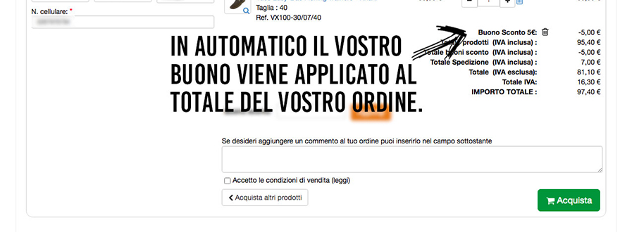 How to use your shopping vouchers