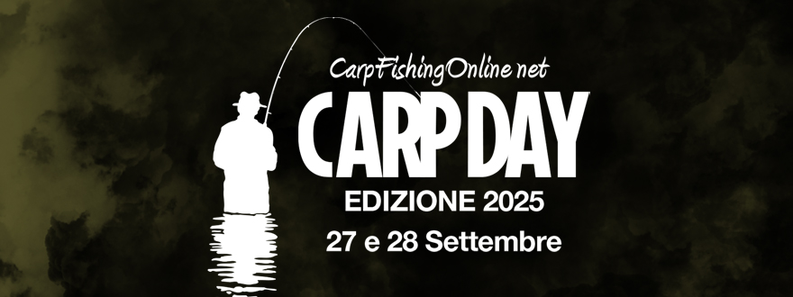 Carp Day 2025 - September 27th and 28th Two Days of Carp Fishing with the Best Brands!
